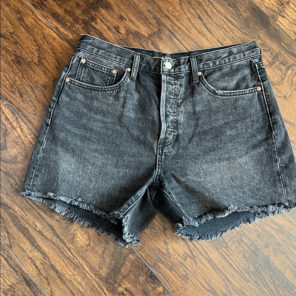 Aritzia Denim Forum The Ex Boyfriend Midi Short